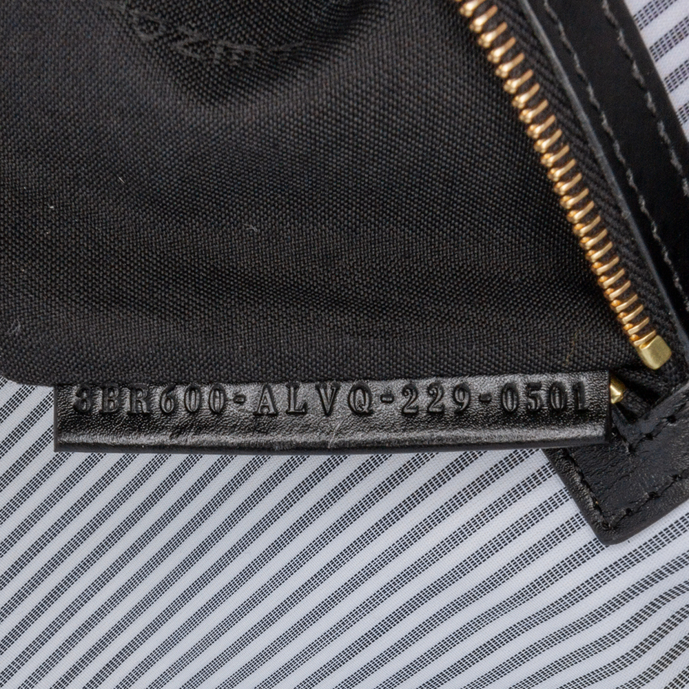 Pre-Loved Fendi Striped Jersey Baguette Satchel - Picture 6 of 10